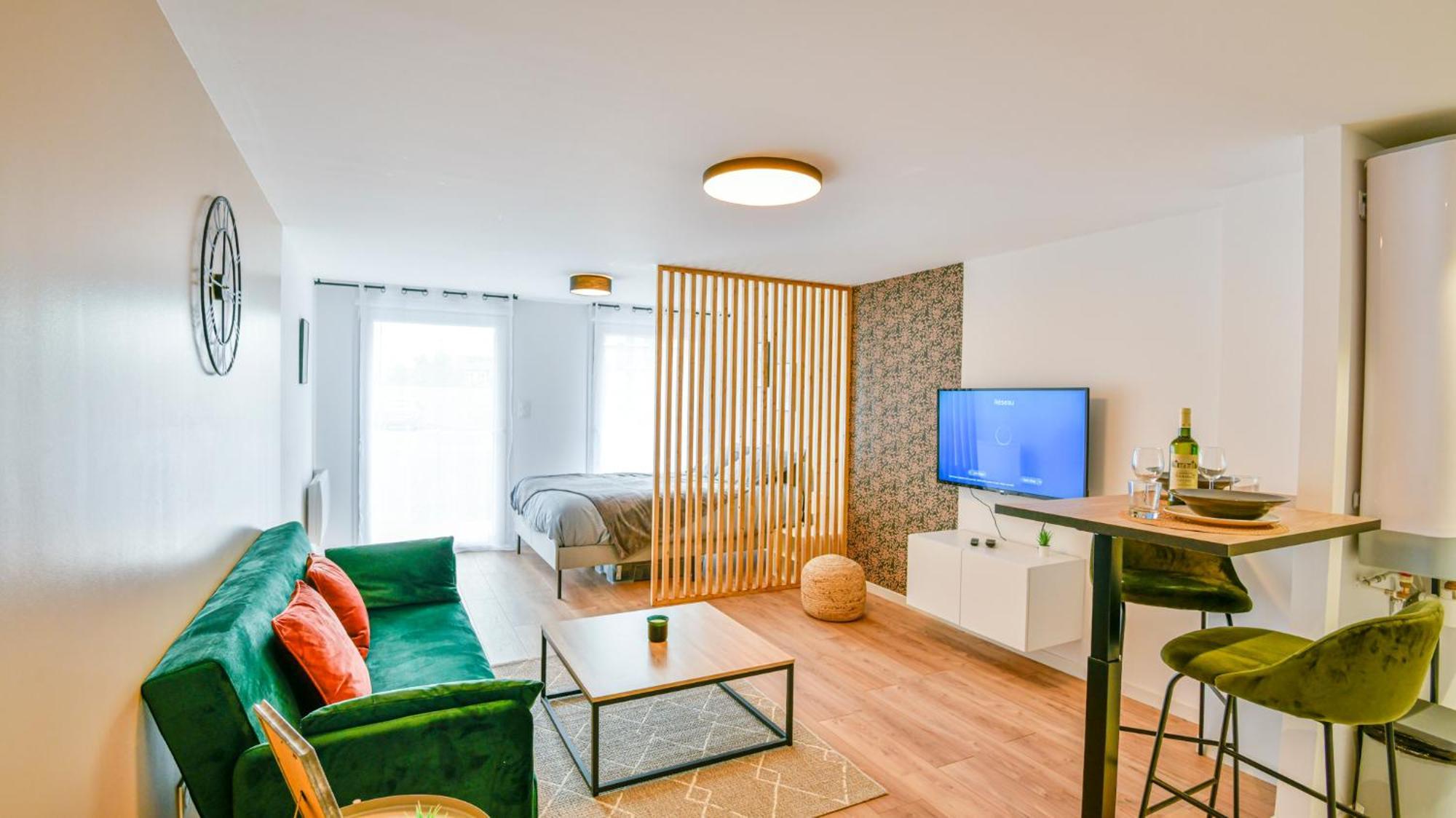 Studio Magda - Fibre Et Tv - Calme Et Confortable Saint-Quentin  Dış mekan fotoğraf