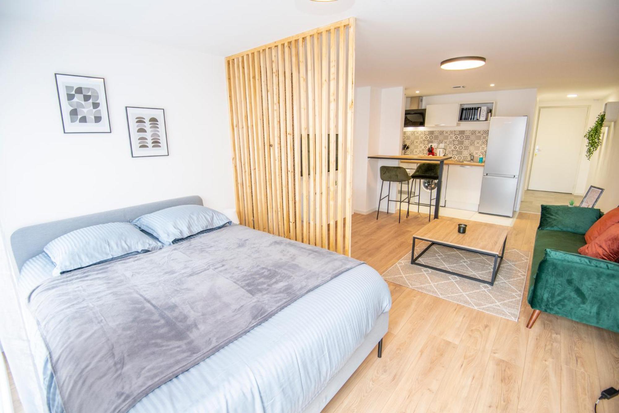 Studio Magda - Fibre Et Tv - Calme Et Confortable Saint-Quentin  Dış mekan fotoğraf